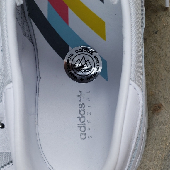 adidas Wilsy SPLZ New Order X Men's Leather Casual Shoes Interchangeable Laces - Picture 10 of 10